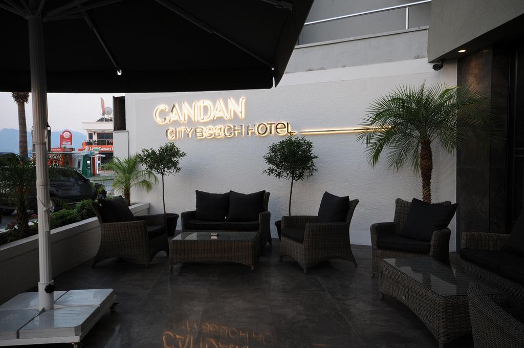 Candan Citybeach Hotel Marmaris Exterior foto